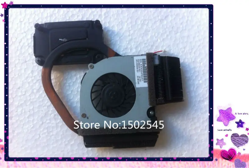 Free shipping new genuine original laptop CPU fan heatsink with fan for HP Pavilion DM4 DM4-1000 GM cooling fan