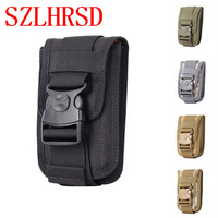 Military Tactical Holster Hip Belt Bag Waist Phone Case for Poptel P9000 Max Phone Sport Bags