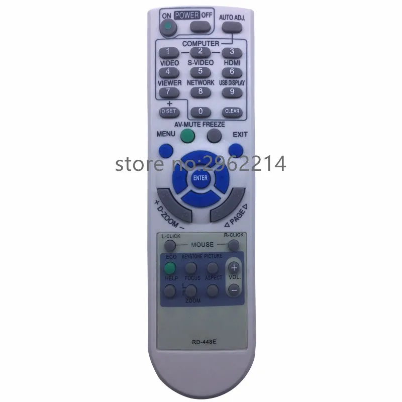 RD-448E Remote Control Fit NEC projectors M230X M260W M260WS M260X M311W M271X M300W 3LCD