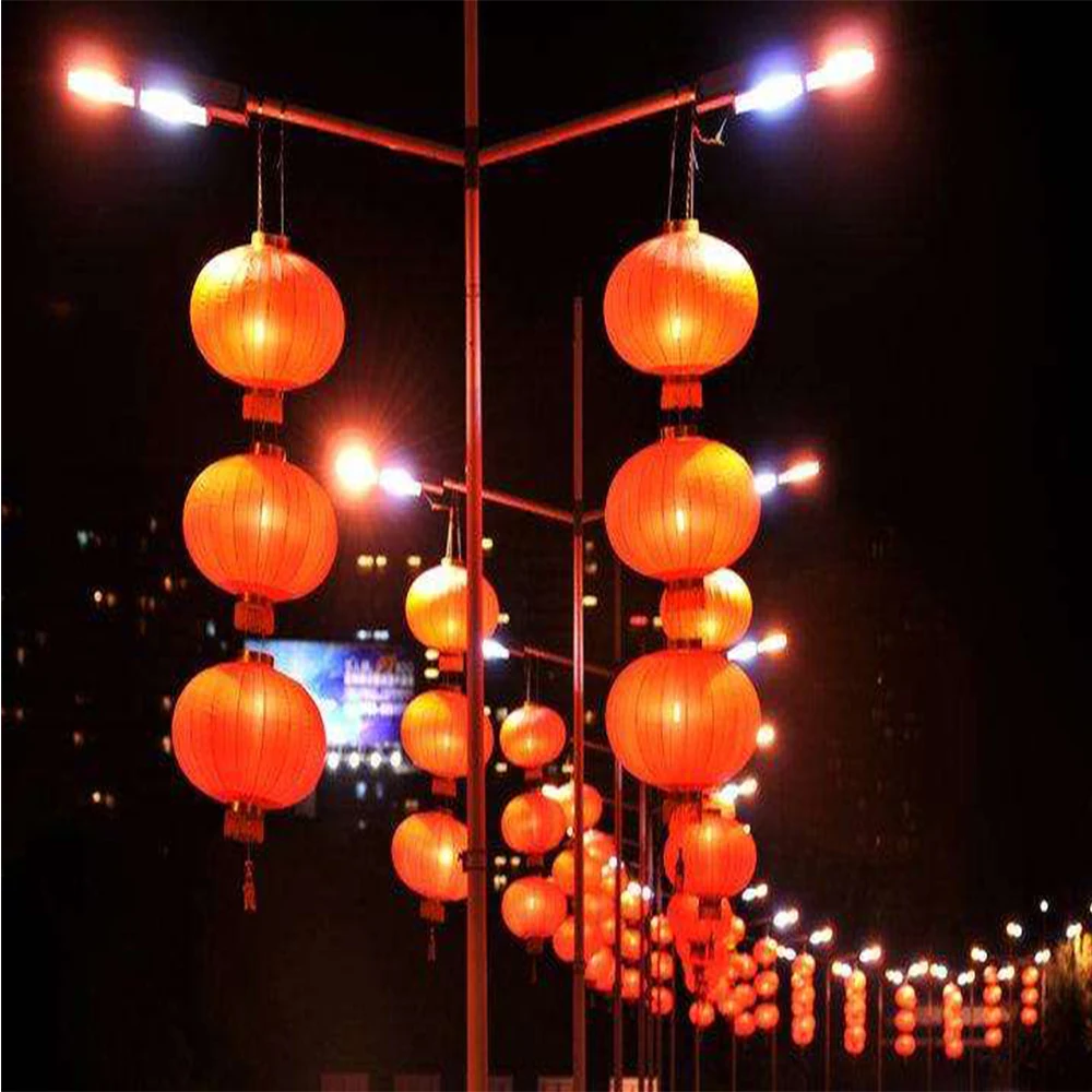 

4PC Chinatown Lantern Spring Festival Decoration Chinese School Decoration Gifts for Chinese friends during the Spring Festival