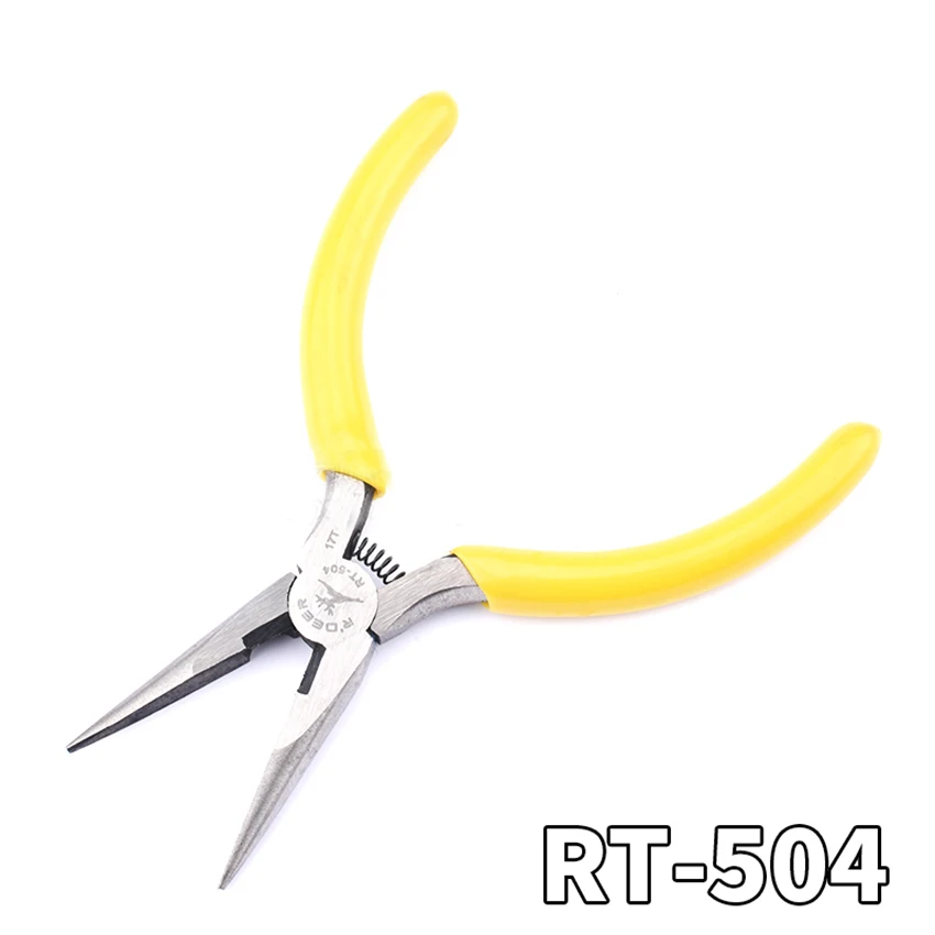 5'' Multi-purpose Long Nose Pliers For Cutting Clamping Stripping Electrician Repair Tools