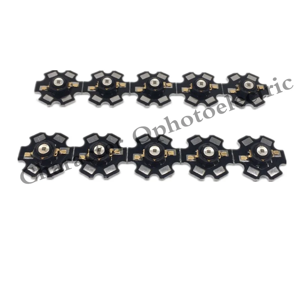 50pcs 3W Infrared IR 850NM/940NM  High Power LED Bead Emitter DC1.5-1.7V 700mA   Base or With/Without 20MM PCB