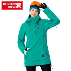 RUNNING RIVER Brand Women Snowboard Jacket For Winter Warm Outdoor Sports Clothing High Quality Sports #A8011