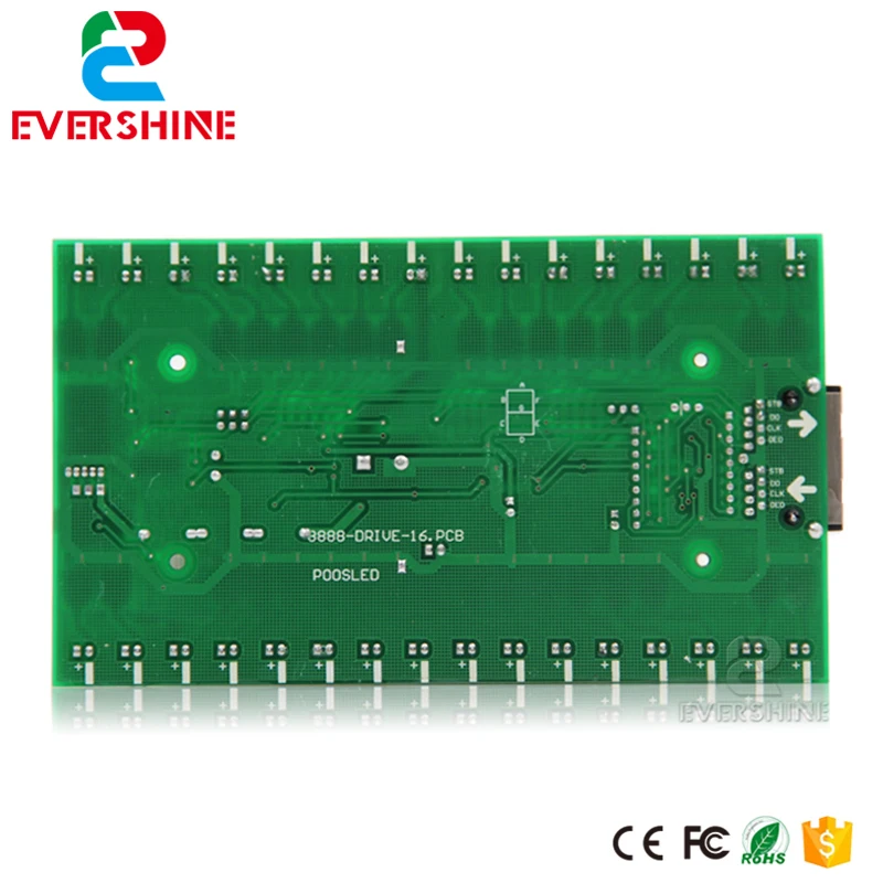 4/5/6 Numbers Driver Card Use For Gas Oil Price LED sign Control Board Use For 6 inch to 15 inch Led Digital Number Module