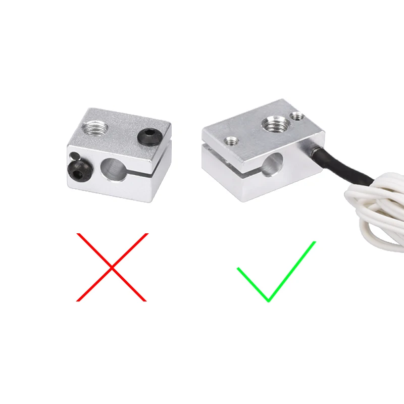 BIQU 3D Printer Parts 1M/2M HT-NTC100K Thermistor Temperature Sensor for High Temperature Filament 350 Degrees