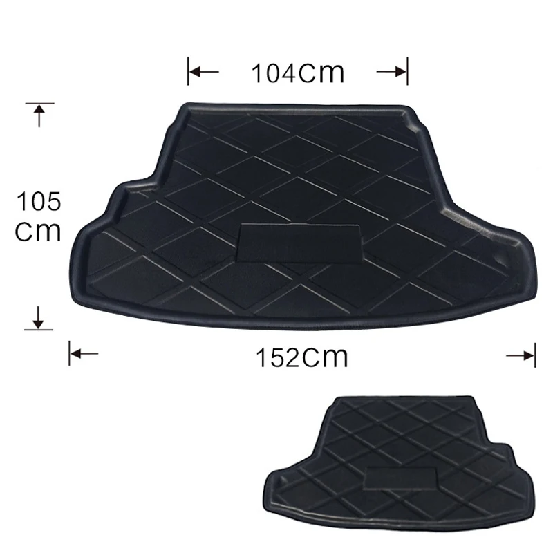 Car Rear Boot Cargo Liner Tray Trunk Luggage Floor Mats Carpets Pad For Nissan X-Trial Xtrail T31 2008 2009 2010 2011 2012 2013