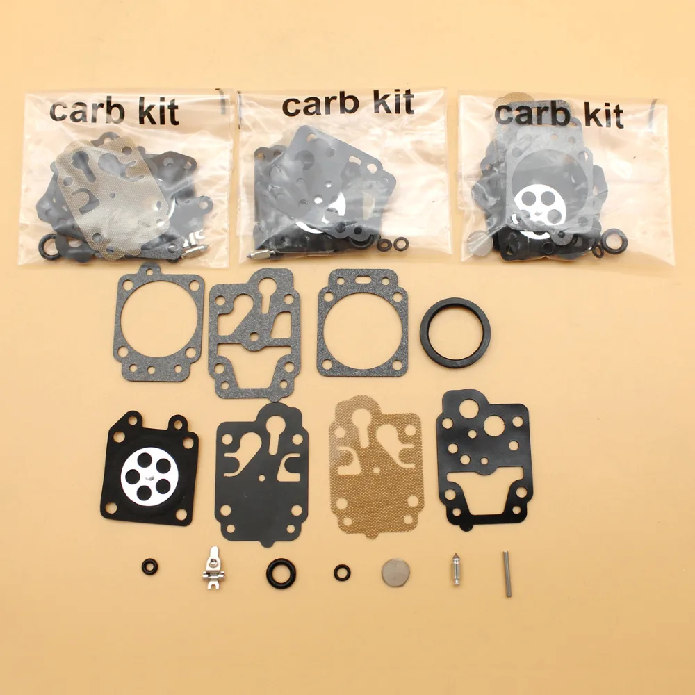 4 teile/los Vergaser Carb Rebuild Reparatur Kit Für HONDA GX35 GX25 GX 35 25 Benzin Motor Generator Trimmer Teile