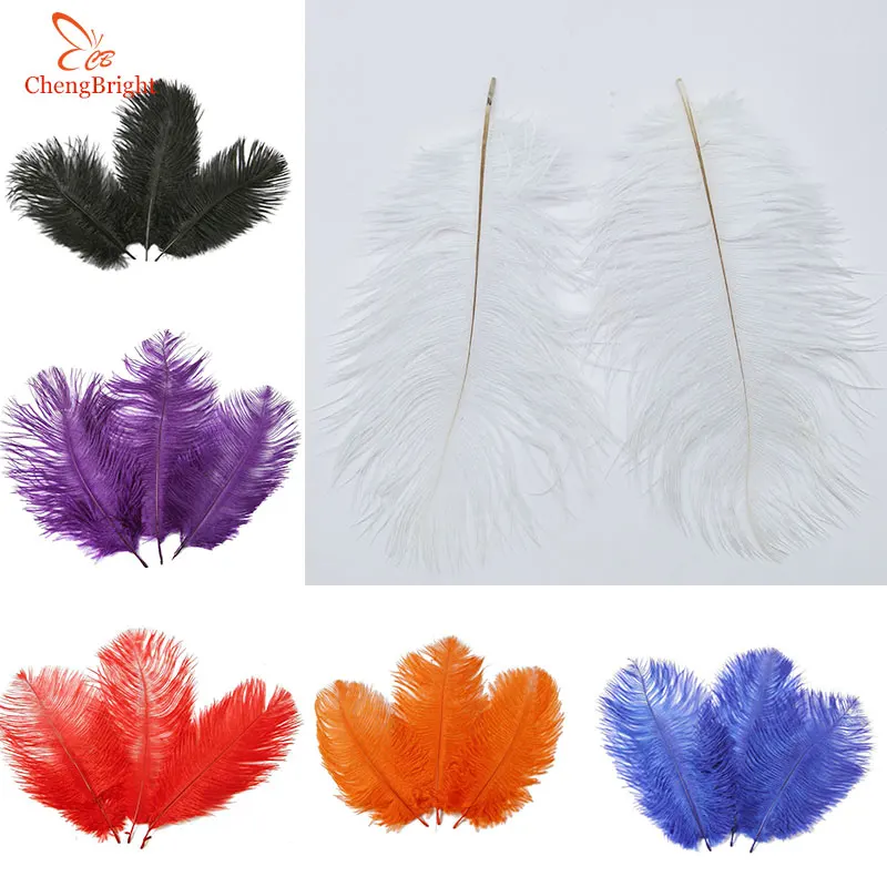 

ChengBright 500Pcs 15-20CM/6-8inch Real Ostrich Feathers for DIY Jewelry Craft Making Wedding Party Decor Accessories Wedding