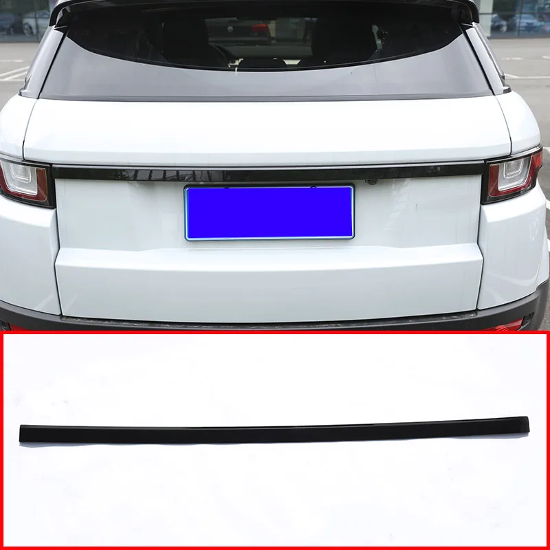 For Land rover Range Rover Evoque 2012-2017 ABS Chrome Rear Trunk Lid Trim Car-Styling