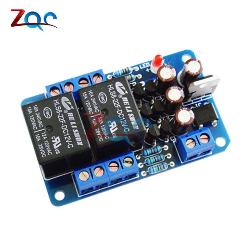 DIY Components Kit For Home Stereo Audio Amplifier Component Boot Delay for DC Protect Speaker for Protection Board