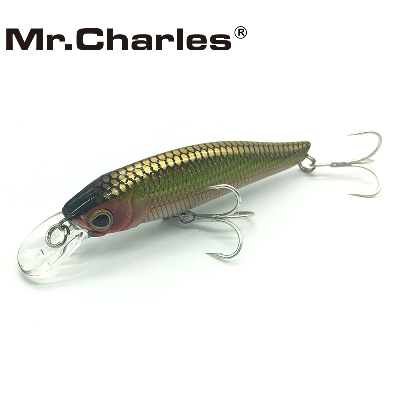 Mr.Charles CMC007 Fishing Lures , 70mm/8.3g 0-1.0m Floating Super Sinking Minnow Swimbait Crankbait Fishing Tackle Bait - Image 2
