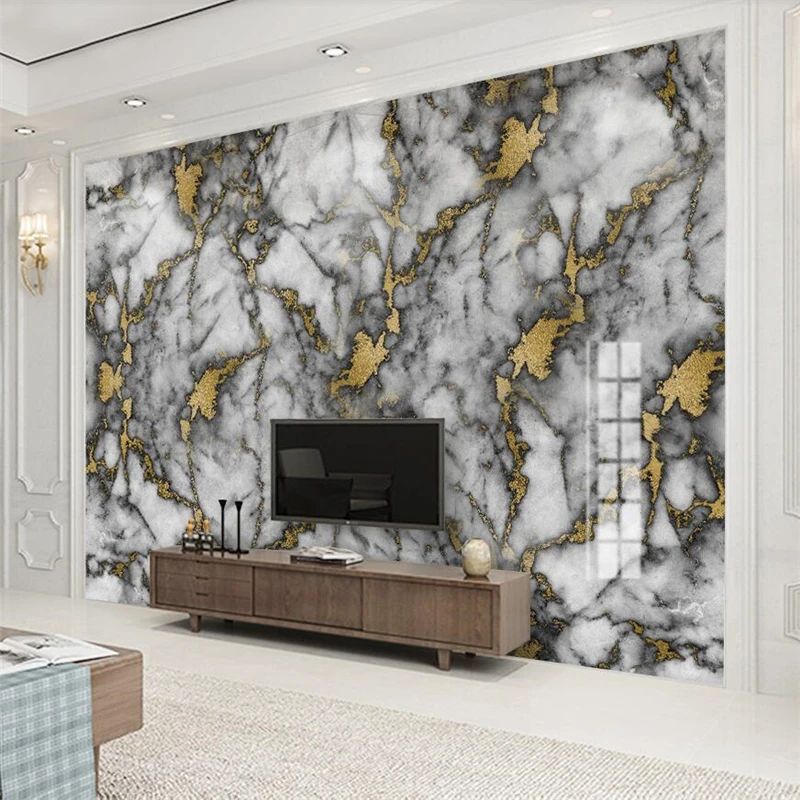 wellyu HD natural sapphire marble landscape background wall mural custom large mural green wallpaper papel de parede 3d para