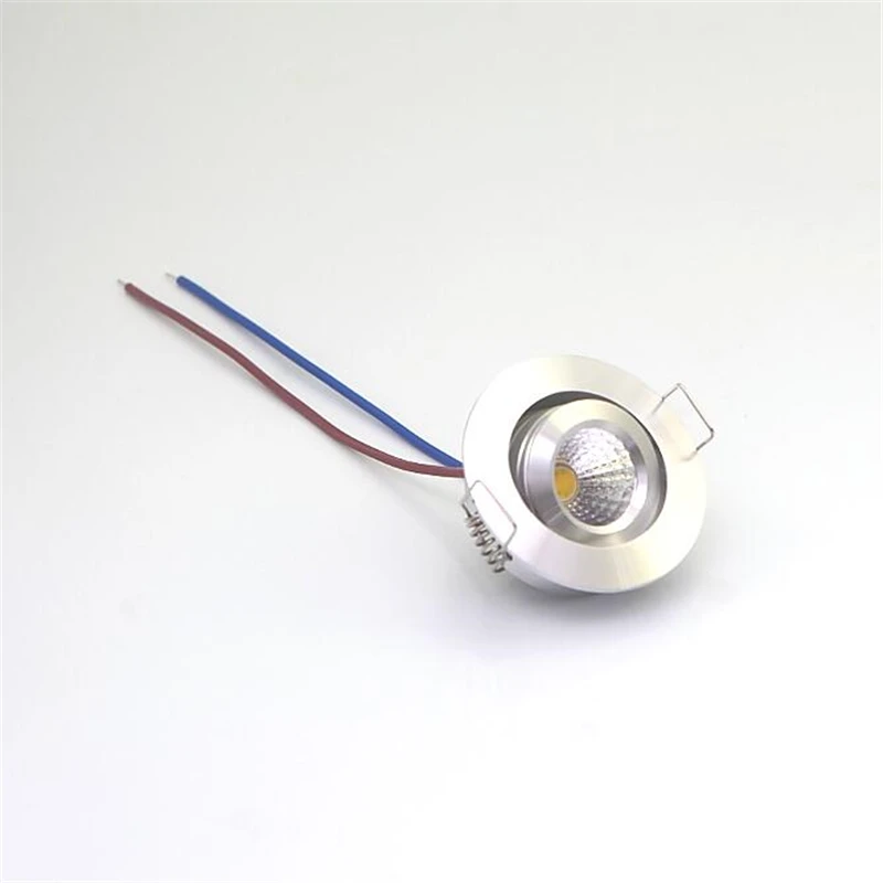 Imagem -06 - Mini Spot de Led para Teto 16 Peças Luminária Regulável de 3w com Cob Integrada Mini Led Embutido Prata