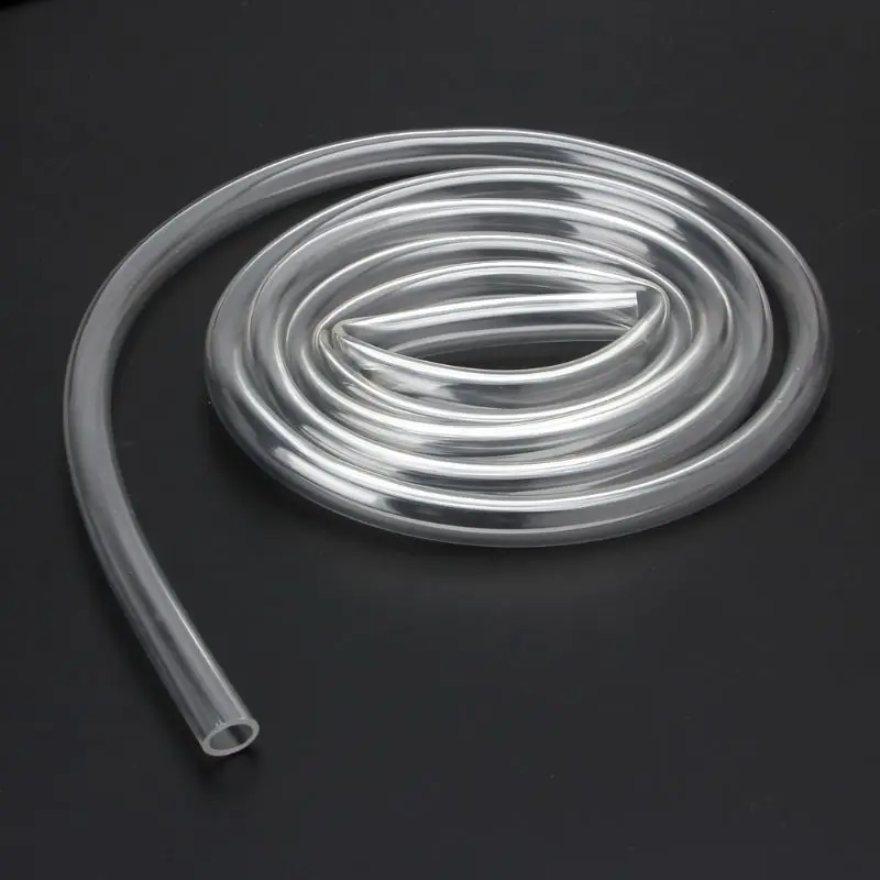 2m High Quality Transparent Soft Plumbing Hoses PVC Tube 9.5X12.7mm Pipe Water Pump Flexible Tube for Computer PC Water Cooling