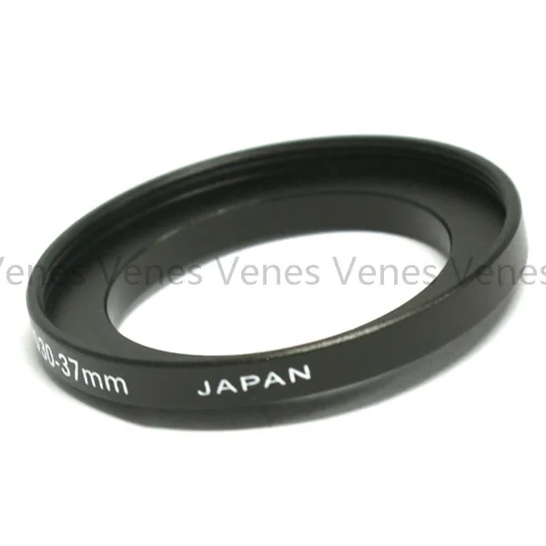 30mm-37mm Step Up Ring Filte Adapter /30mm Lens to 37mm Accessory black