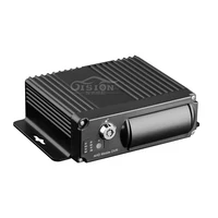 Nuevo estilo H.265 H.264 4CH entrada de Audio y vídeo 1080P grabadora de vídeo en tiempo real Auto Taxi Bus móvil DVR cifrado AHD Mdvr