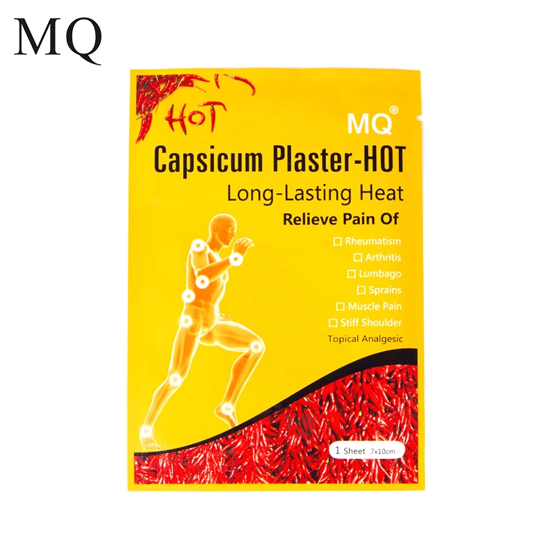 Chinese Medical Hot Capsicum Pain Relief Plaster For Knee Joints Pain Relieving Porous Chilli Patch Back Muscle Pain, Wrist Pain