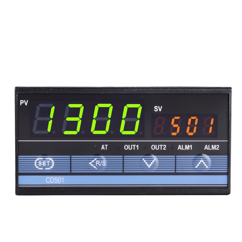 CD501 96*48mm Horizontal Type Digital PID Temperature Control Thermo controller,Input signal sensor thermocouple K, Relay Output