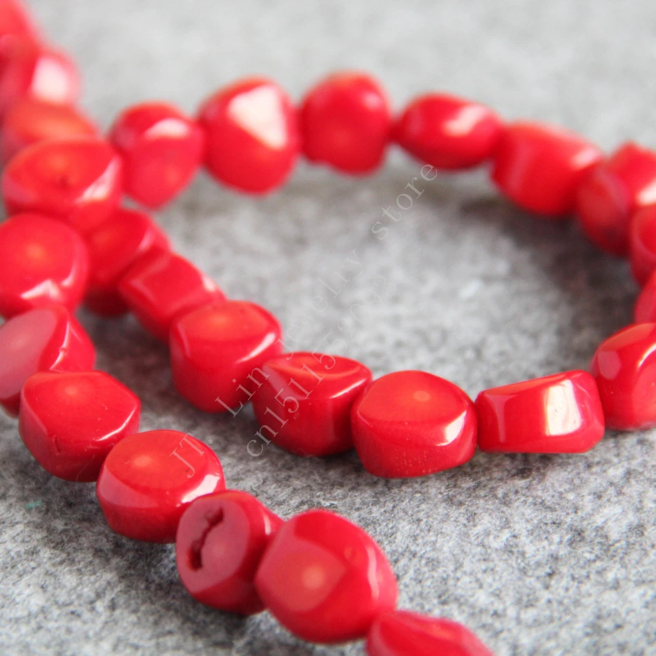 T8194 New style 8X12mm Natural Red Coral Beads!Fit For Making Bracelet&Necklace DIY Jewelry wholes Fashion beautiful beads