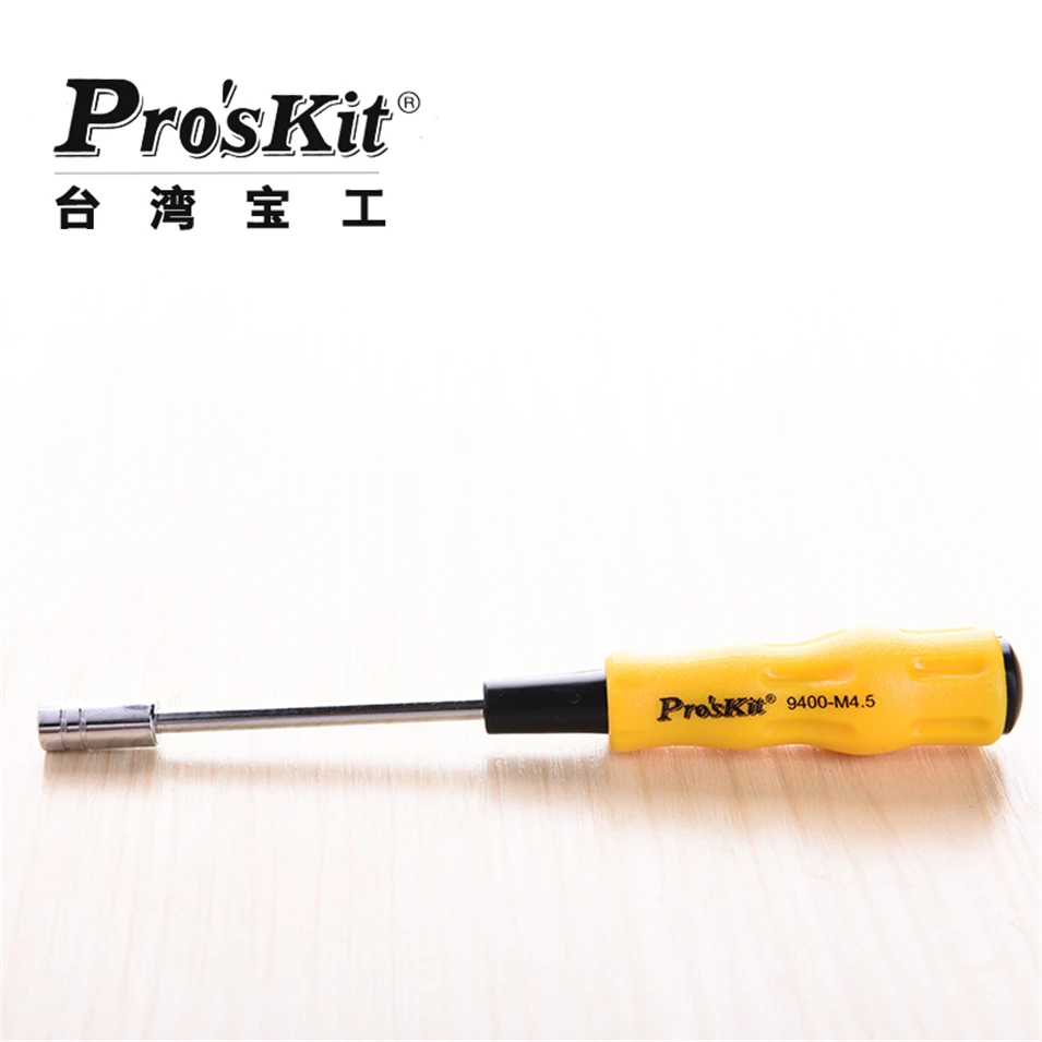1 pcs Proskit 19400-M3/M3.5/M4/M4.5/M5/M5.5/M6 Hex Multi-purpose Screwdriver Opening Tool Repair Non-Magnetic Long Hex
