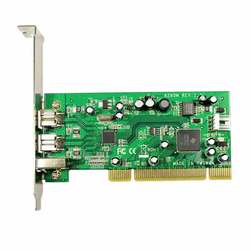 IOCREST PCI Combo 2x 1394b + 1x 1394a Firewire Ports PCI Controller Card 1394 card TI Chipset