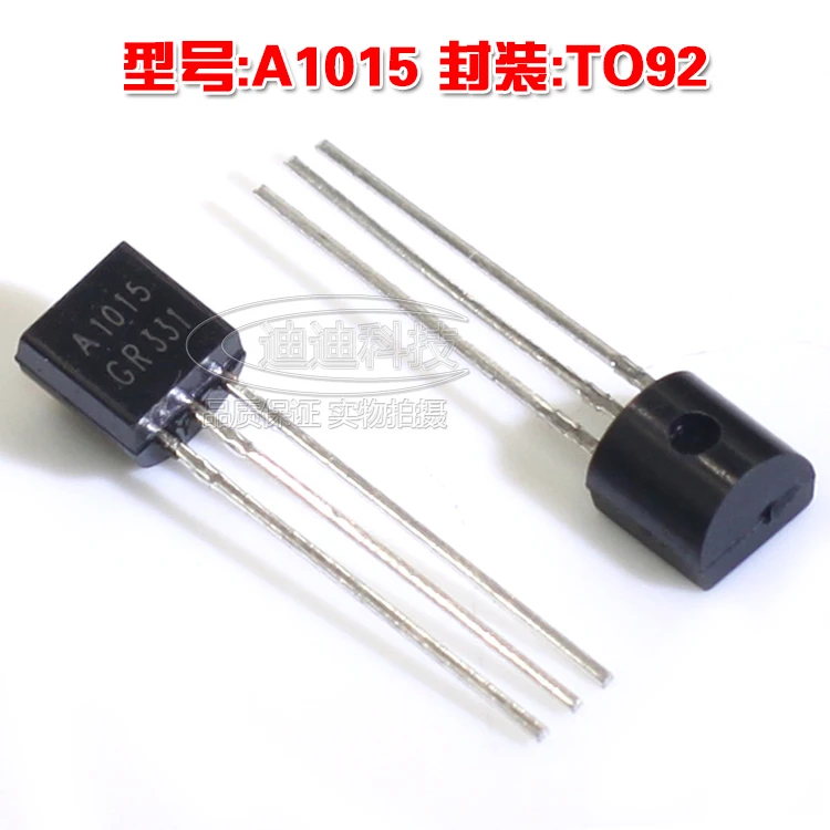 New A1015 TO92 PNP Audio Transistor Output 50V 0.15A 1015 to92 Straight