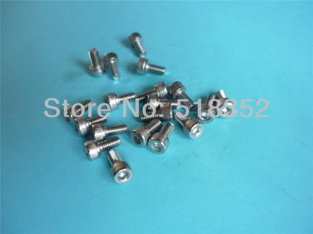 

M4 x 35/ 40mm DOUBLE SHENG 304 Stainless Steel Screw with Cylinder Head Inner Hexagon for EDM Machine Accessaries