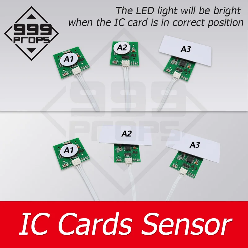 Imagem -03 - Sensor para Fuga em Aparelhos Rfid Sensor ic de Placas Corretas para Abrir o Espaço de Fuga Suporte para 999 Adereços