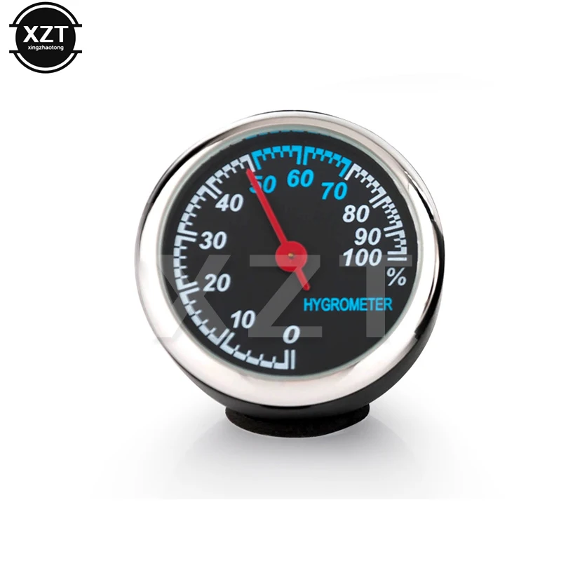 Clock In Car Accessories Mini Car Automobile Digital Clock Auto Watch Automotive Thermometer Hygrometer Decoration Ornament