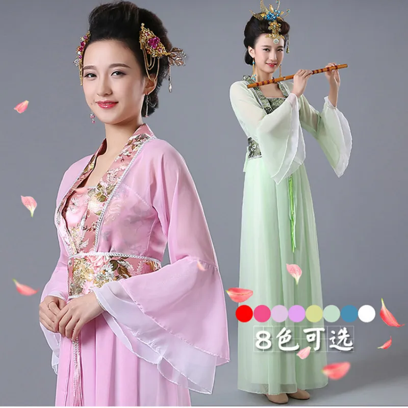 Kostüm Chinesischen Hanfu Neue Rot Weiß Frauen Damen Prinzessin Alte Chinesischen Nationalen Kostüm Traditionellen Chinesischen Tanz Kostüm