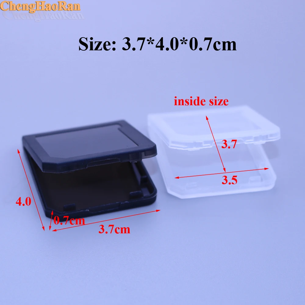 ChengHaoRan Single Game Card Case Box Cartridge Anti Dust Anti Scratch Protect For Nintendo DS 3DS XL LL Memory Card Storage