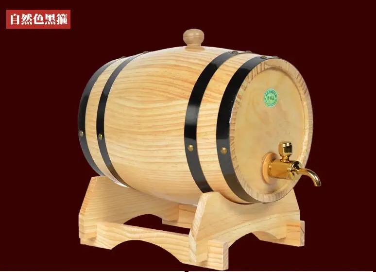 Cheap 15L oak barrels brewed red wine fermentation barrels Wooden wine barrels wine barrels