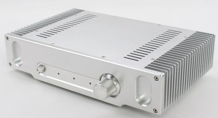 

WA55 Silver Full aluminum amplifier chassis / Class A amplifier case / AMP Enclosure / case / DIY box (335*75*207mm)