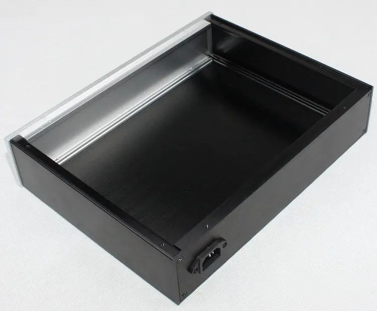 WA83 Aluminum Chassis Enclosure Box Case Shell for Audio Amplifier 248x325x70mm