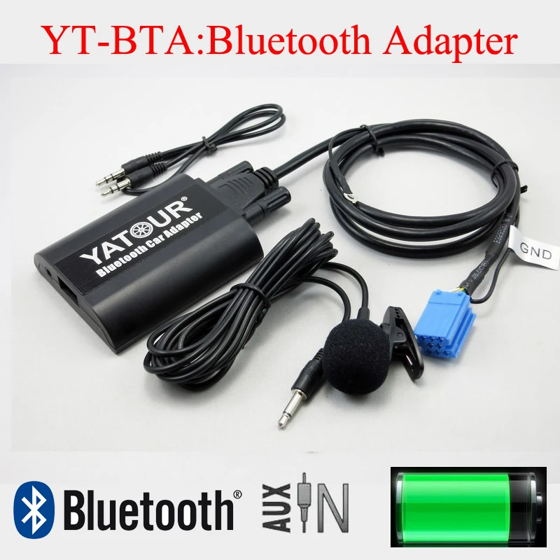 Автомобильный радиоприемник Yatour Bluetooth для Volkswagen AUDI Skoda Seat с AUX