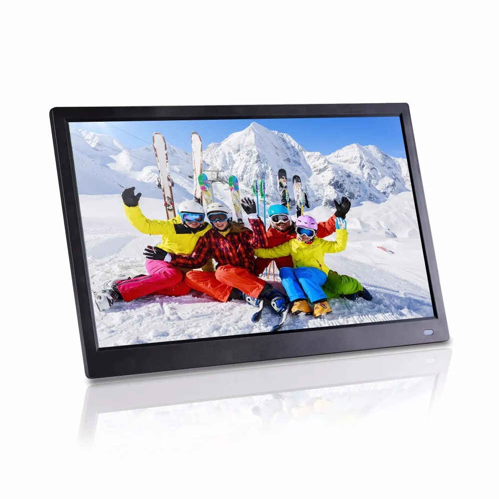 New design 15.6 inch wide screen IPS Full viewing angle 1920X1080 Support HD input picture video player digital photo frame