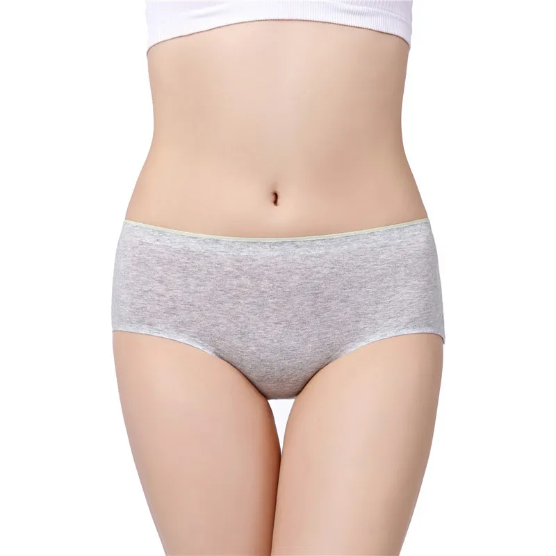 2021 The New Design Pure Cotton Women's Panties Ma'am Spelling Color  Sexy  underwear Nothing Trace Briefs