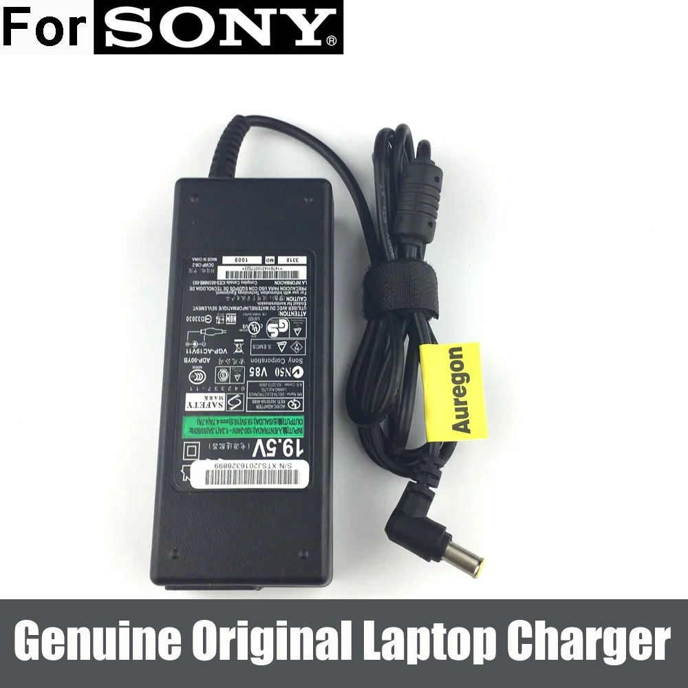 New Original 90W AC Adapter Charger Power Supply for Sony Vaio PCG-5K1L PCG-7133L PCG-7142L PCG-7Z2L