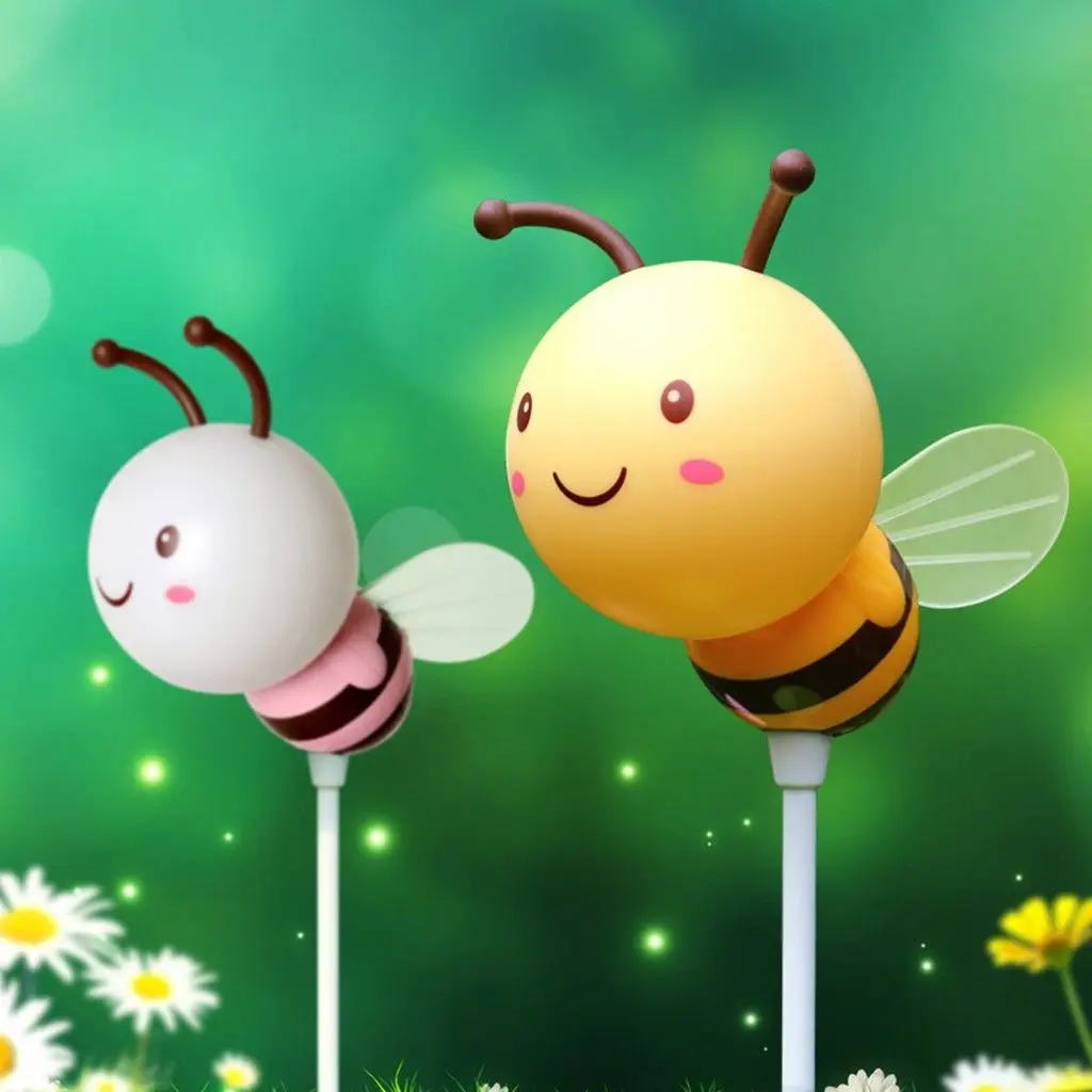 USB chargeable Bee Touch Sensor Cordless LED Desk Table Reading Lamp Cute  NightLight Touching Dimmable Baby Sleeping Creative