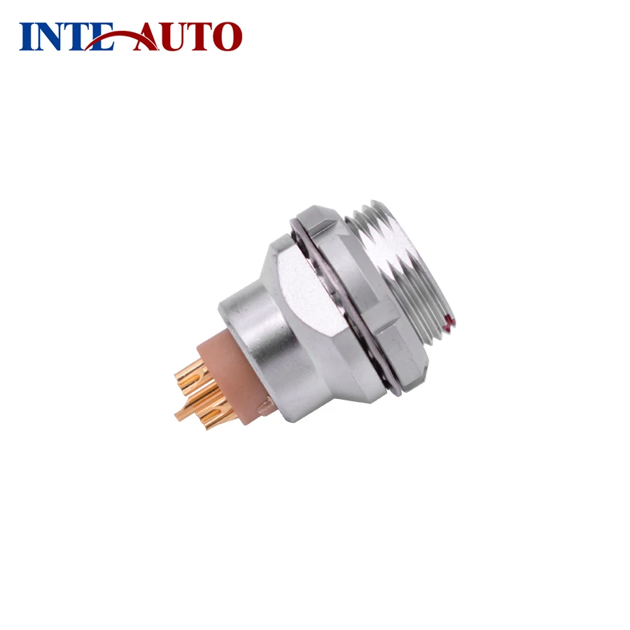 Buy Stanexco 0B Series ZEG Type, 2 3 4 5 6 7 9 Multi Pole Panel Mount Connector Socket, Female Contacts,Brass Body,Nut Fixing