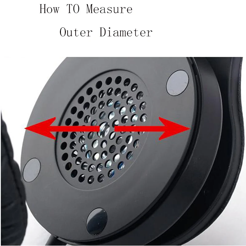 Coppia cuscinetti auricolari in spugna morbida in spugna morbida di dimensioni 35mm 40mm 45mm 50mm 55mm 60mm 65mm auricolari