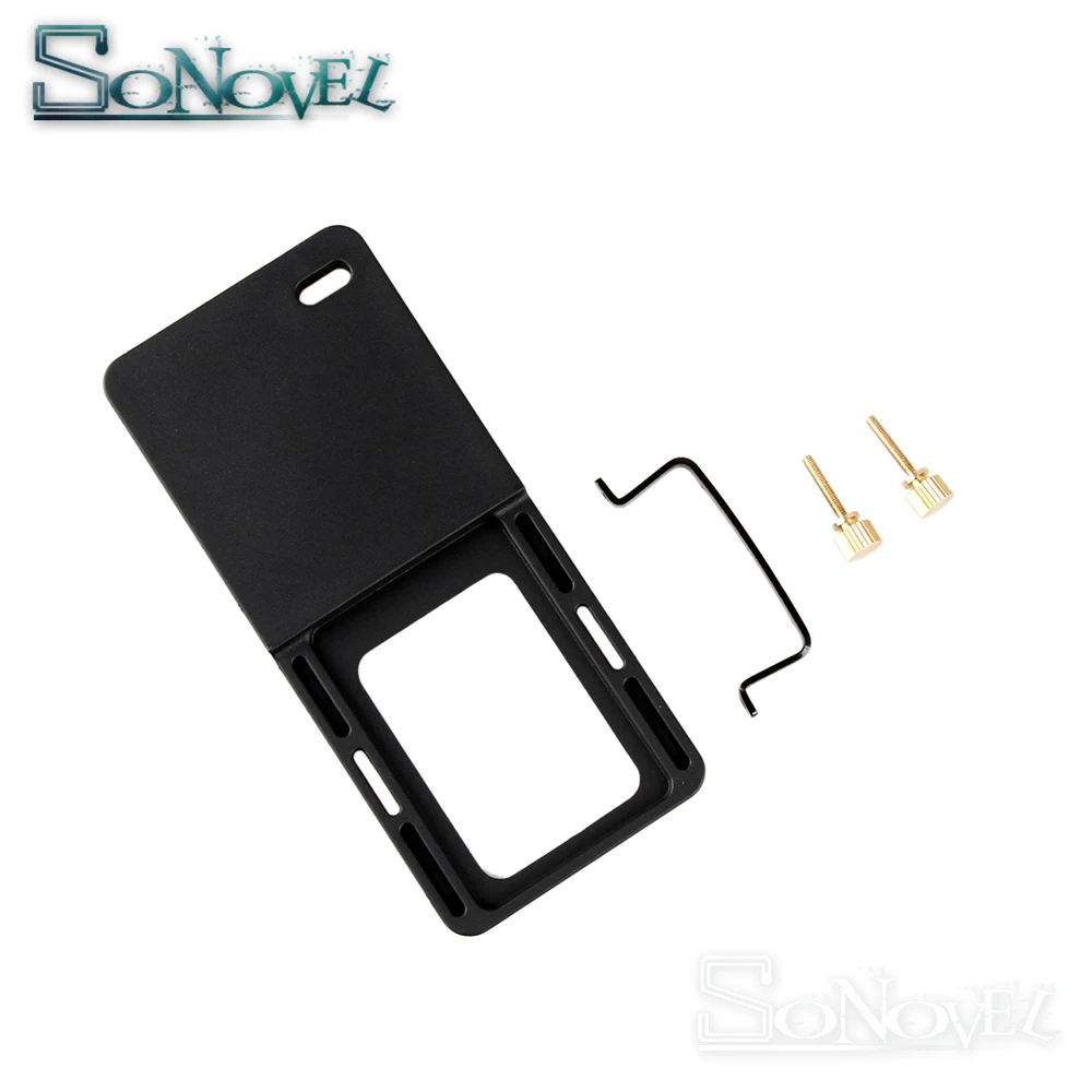 Adaptador de câmera de ação gopro, acessórios, placa de montagem de interruptor para gopro hero 6/5/4, sjcam, zhiyun smooth 4, dji osmo mobile 2 gimbal