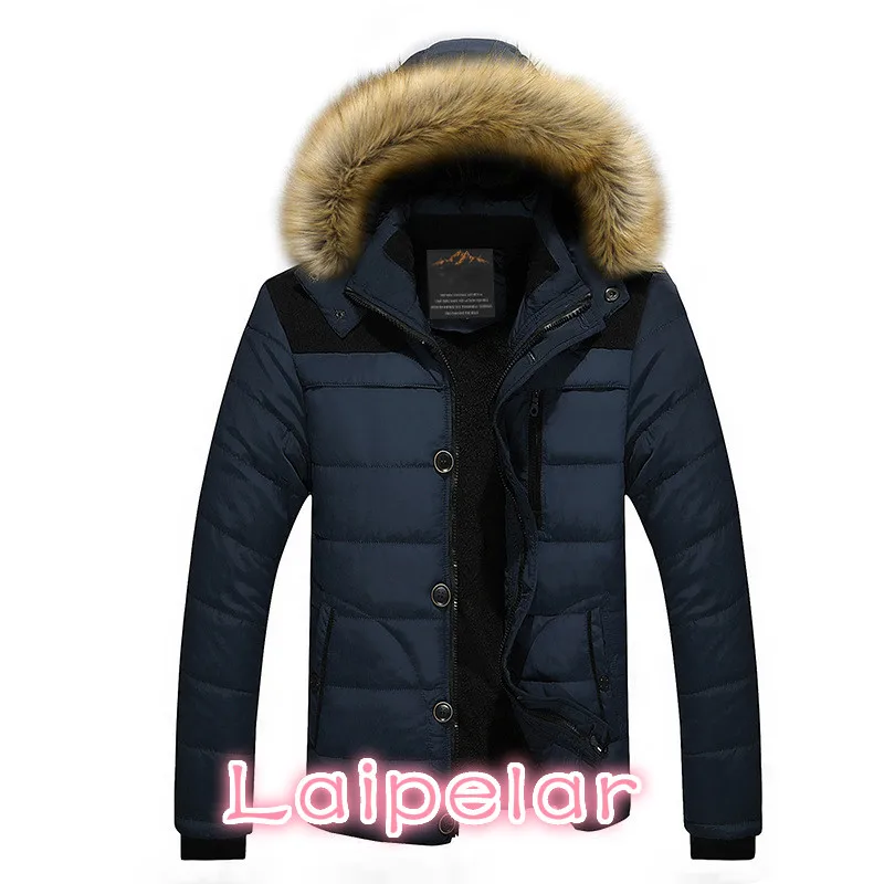 FIT-25 'C marca chaqueta de invierno para hombres nueva Parka abrigo para hombres mantener caliente moda M-4XL 5XL 6XL Laipelar