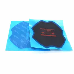 175*175 mm 10 / box of oblique line tyre cold patch Natural rubber patch tire repair
