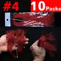 Paquete de 10 rojo