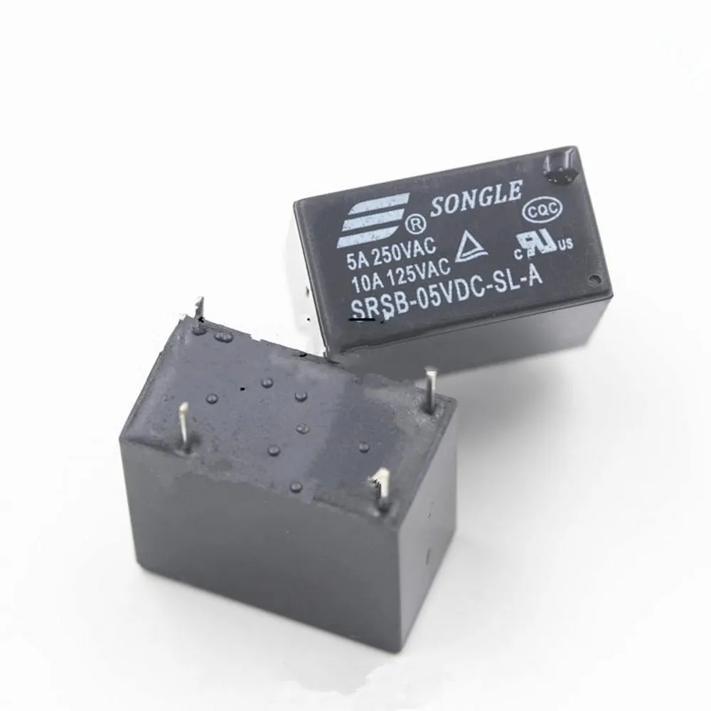 Relais SRSB-05VDC-SL-A SRSB-12VDC-SL-A SRSB-24VDC-SL-A 5V 12V 24V 5A/250VAC 4PIN 50PCS – Detail 4