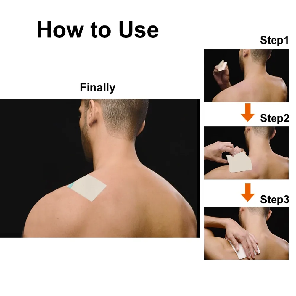 Ifory-parche analgésico de mentol, parche para aliviar el dolor muscular, tratamiento a base de hierbas, 24 unidades por caja