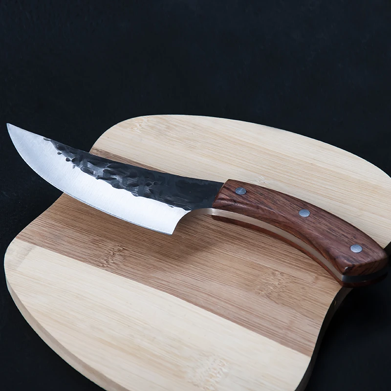 MR.GH  JapaneseHigh carbon steel forging knife hand-made by chef tang, sliced with kitchen knife, butcher knife