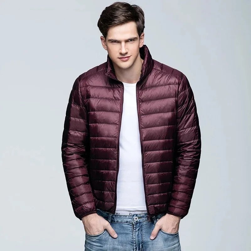 MRMT 2024 Brand Autumn Winter Men's Jackets Upright Collar Short Down Jacket for Male Outer Wear Clothing Garment