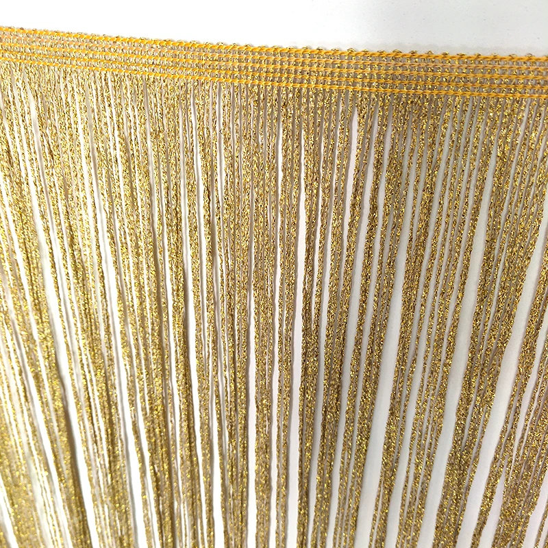 2 Yards Silber Spitze Fringe Trim Quaste 20CM-100CM Breite Fringe Trimmen Für Latin Kleid Vorhang kleidung Zubehör Spitze Band DIY